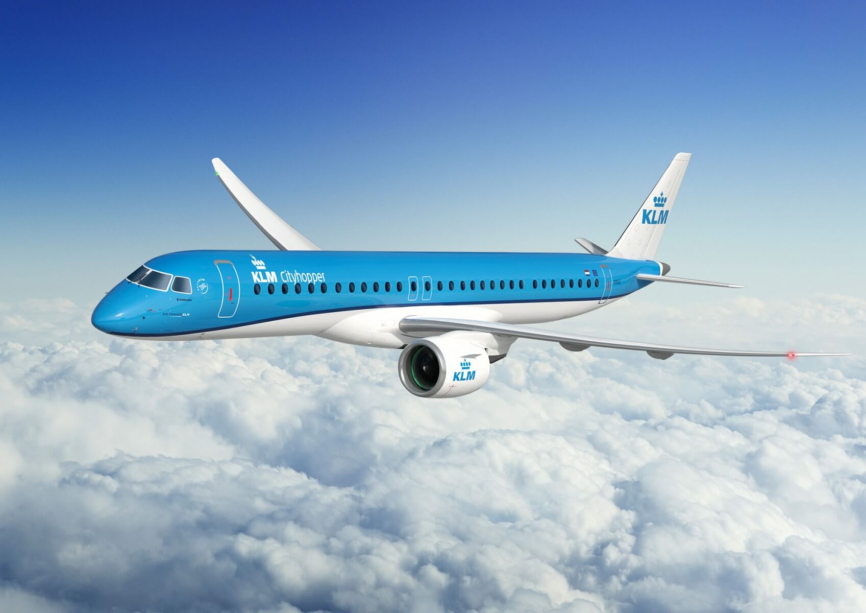 EmbraAer Jet for KLM