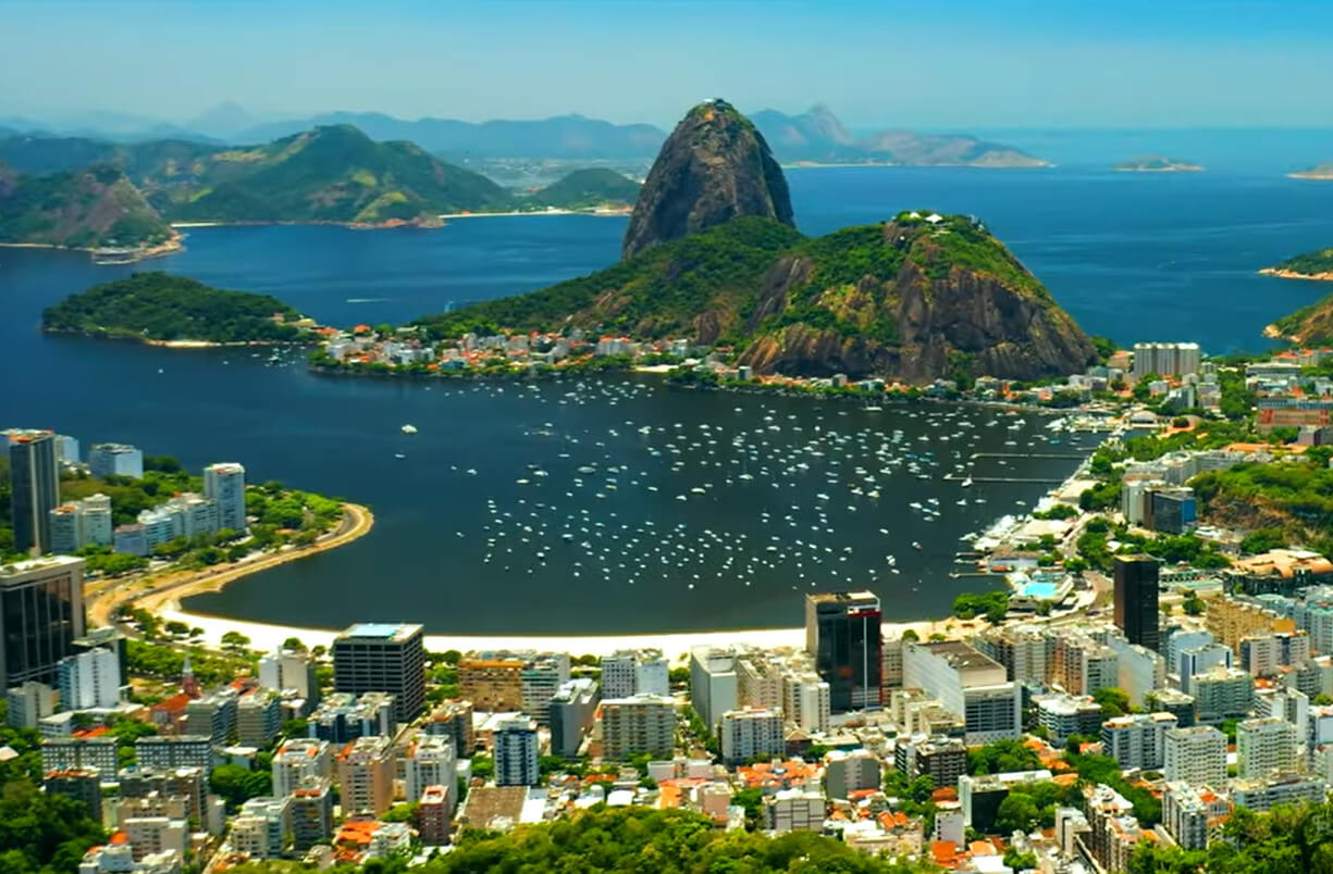 Rio de Janeiro aerial views