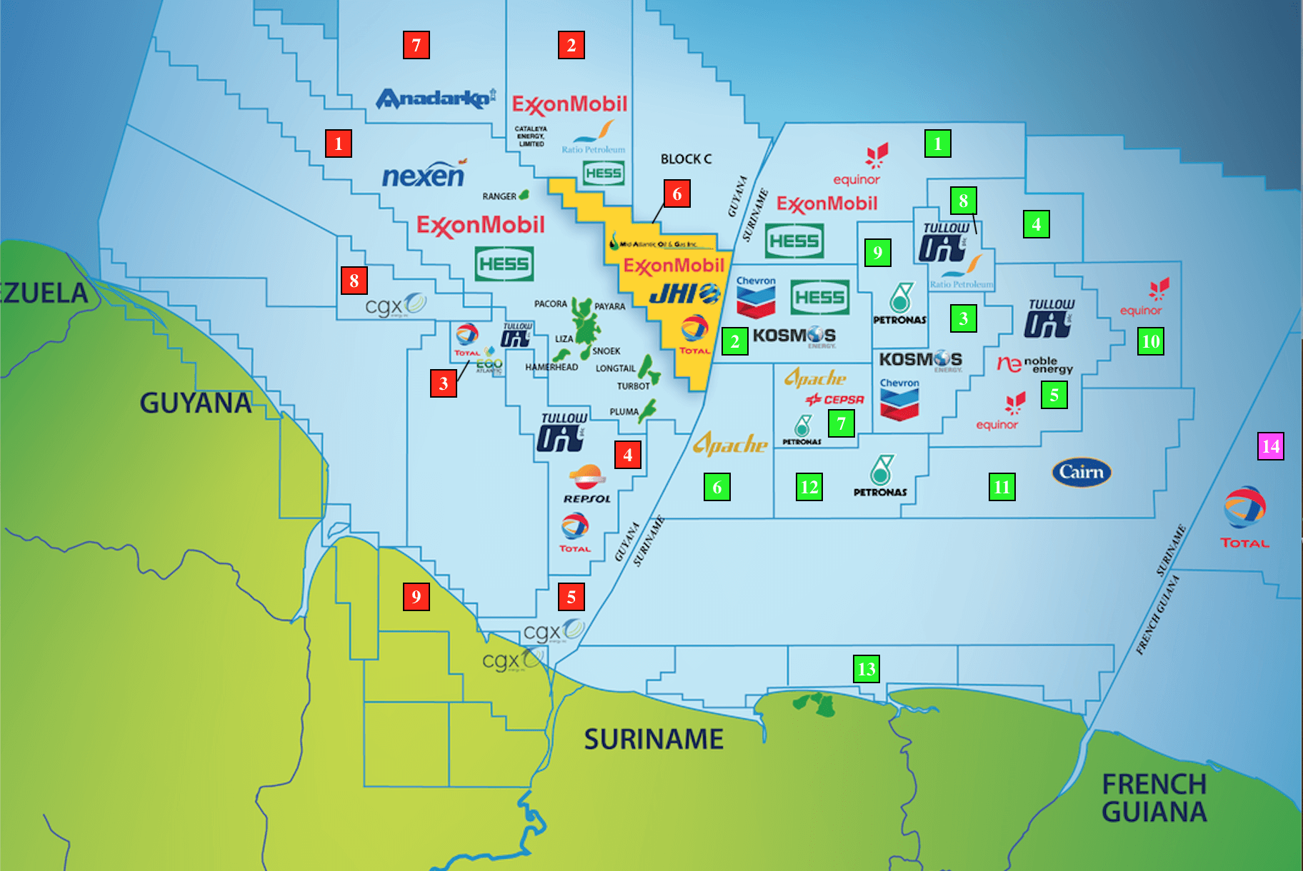 Suriname Guyana Basin Ranked 2nd Most Prospective In The World For Oil