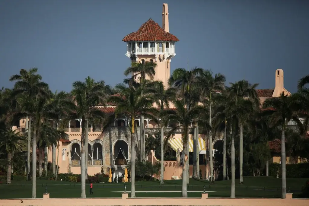 Mar A Lago From The Beach