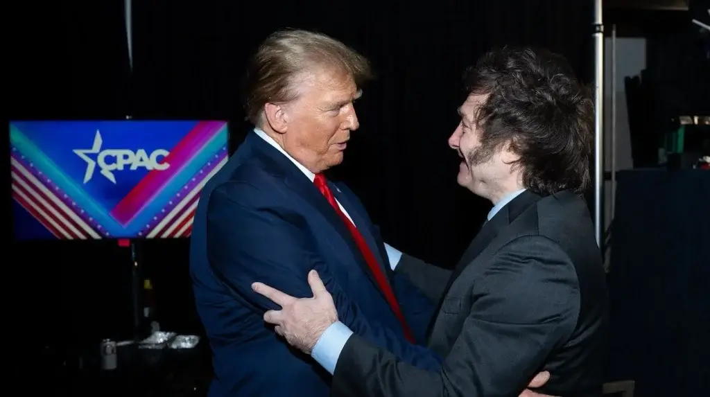 Milei Trump