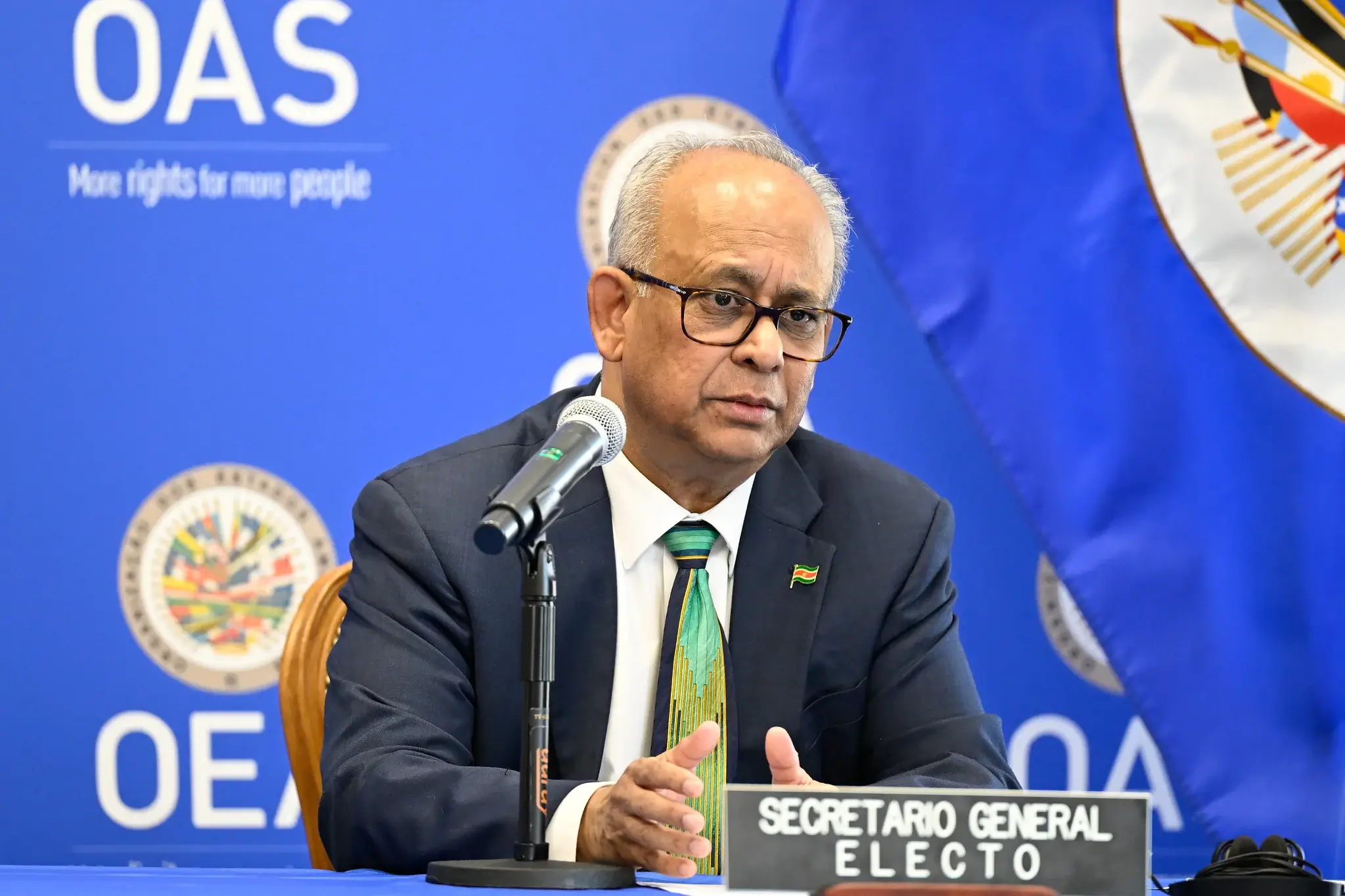 Ramdin OAS Secretary