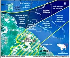 Essequibo Oil Map