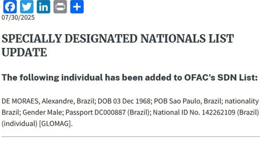 OFAC Moraes