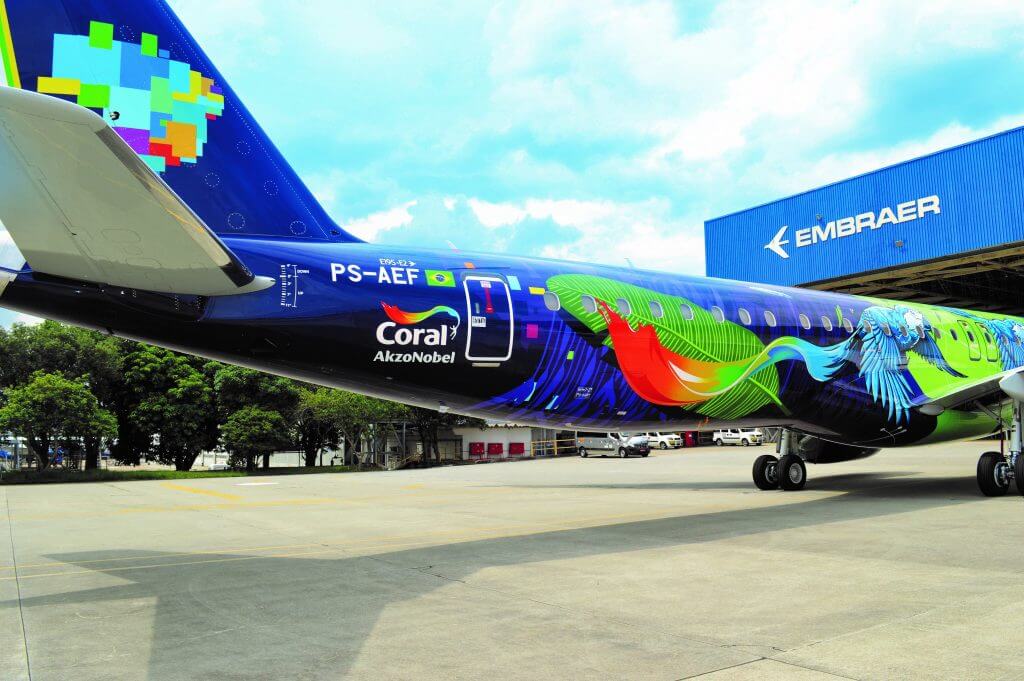 EmbraAer Azul